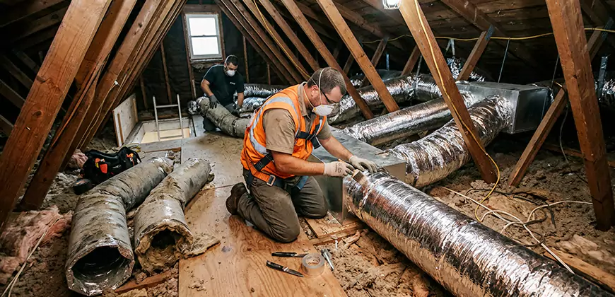AC Duct Replacement in Centreville