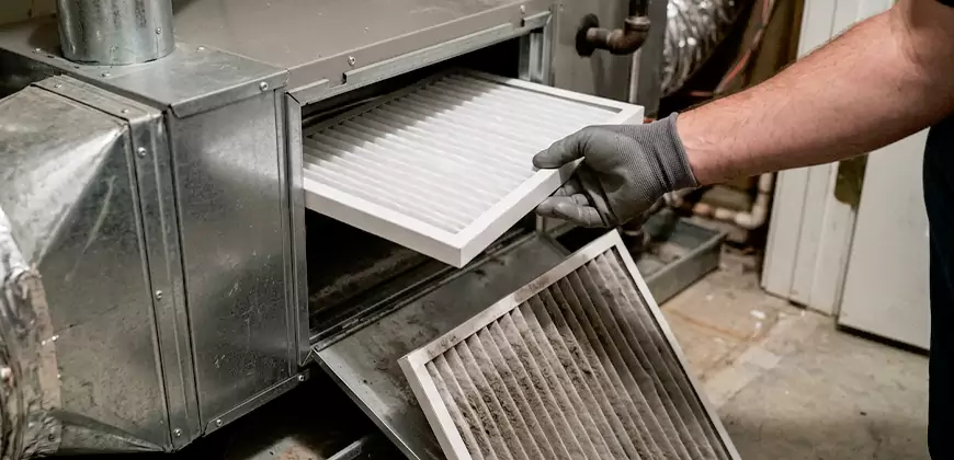 Window and Split Unit Filter Cleaning in Centreville