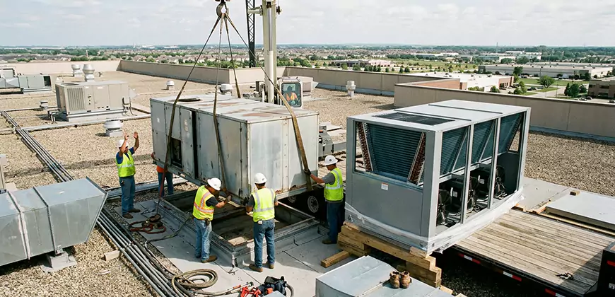 Warehouse and Industrial HVAC Replacement in Centreville