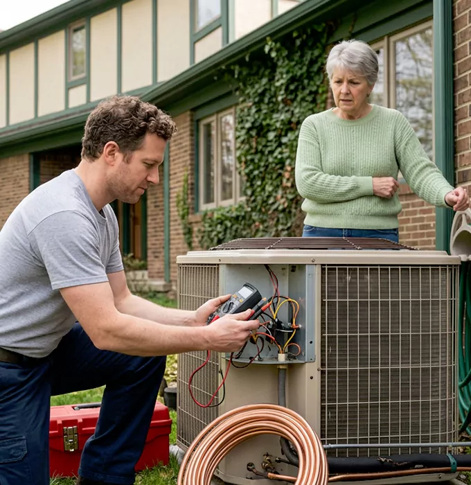 Why Centreville, VA Homeowners Choose KNH Heating and AC for AC Installation?