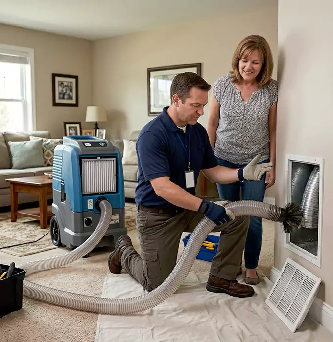 Why Centreville, VA Homeowners Choose KNH Heating and AC for Heating Duct Cleaning?