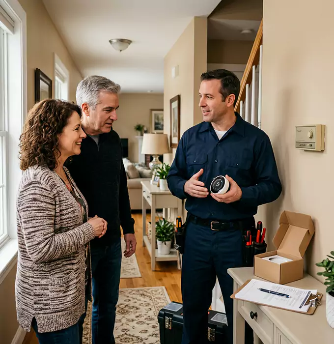 Why Centreville Homeowners Choose KNH Heating and AC for HVAC Thermostat Replacement?