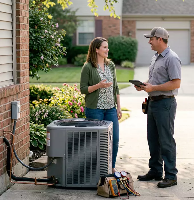 Why Centreville Homeowners Choose KNH Heating and AC for Outdoor Unit Replacement?